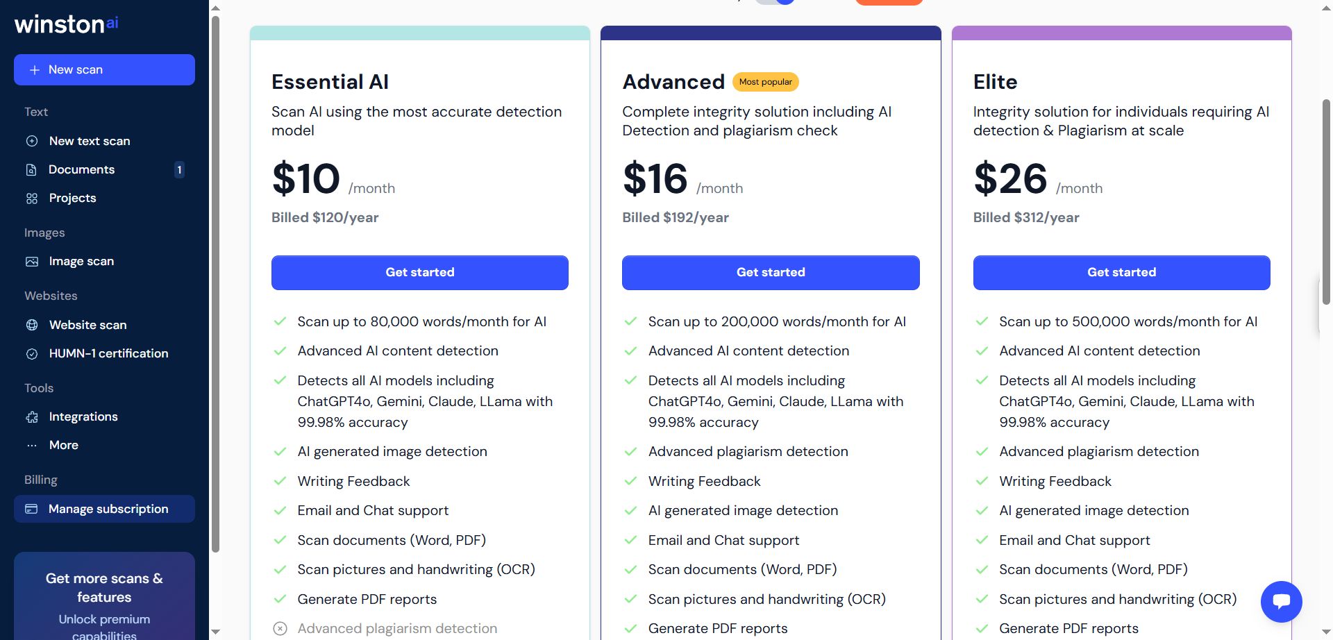 GPTZero integrations